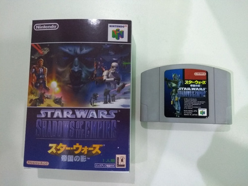 Star Wars Shadow Of The Empire Japonês Original- Nintendo 64