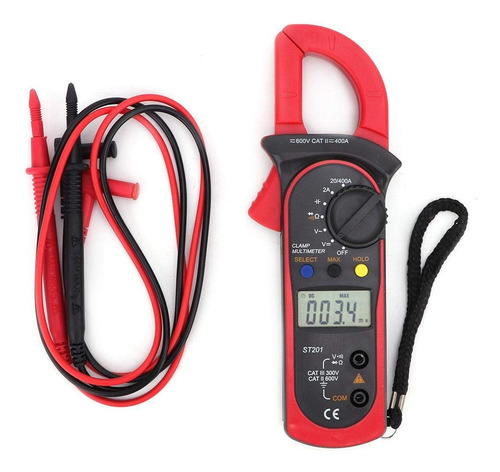 Pinza Amperimétrica Digital St201 400a