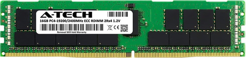 Memoria A-tech 16gb 2400 Mhz Ddr4 19200r Ecc Rdimm Servidor