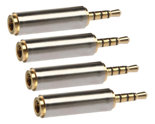 2,5 Mm A 3,5 Mm 1/8 Pulgadas Micrófono Esté Adaptador De