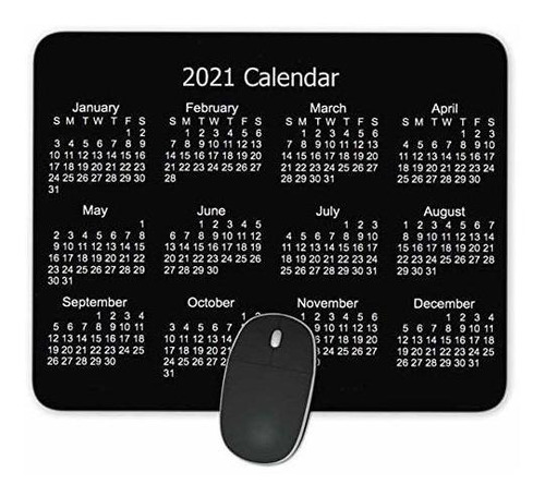 Pad Mouse - Qj Cmj 2021 Calendario Alfombrilla De Ratón Rect