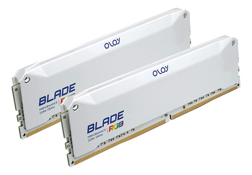 Oloy Ddr4 Ram 16gb (2x8gb) Hoja Blanca Aura Sync Rgb 3600 Mh