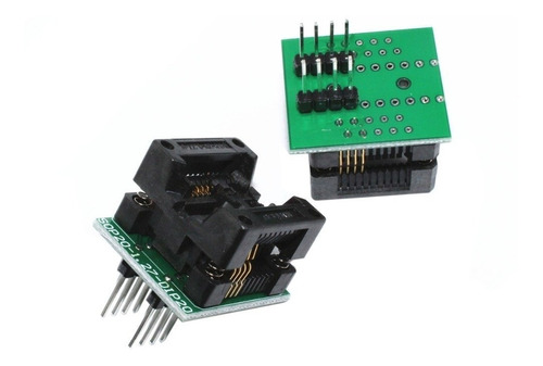 Adaptador Smd Soic8 Sop8 Para Dip8 Eprom 200mil