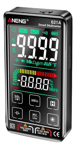 . . Multímetro Digital Inteligente Aneng Aneng 621a Com
