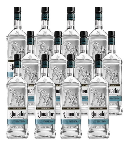 Tequila El Jimador Blanco 700 Ml - 12 Pack