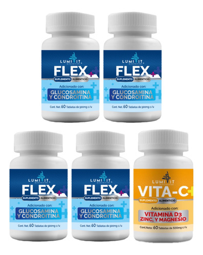 Lumivit Flex 4 Pzs + Vita C De Regalo