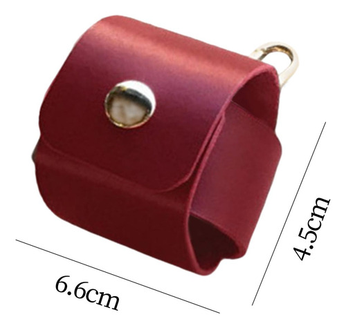 2 Bolso De La Cintura Del Cinturón Del Sostenedor Del Cuero