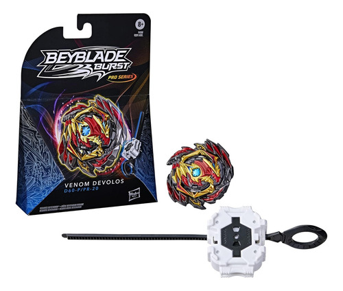 Beyblade Burst Pro Series - Venom Devolos - Hasbro Color Multicolor
