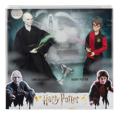 Bonecos Harry Potter E Lord Voldemort Original Mattel