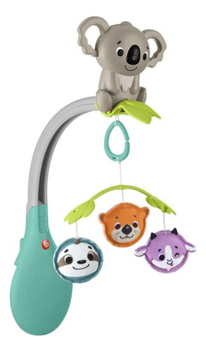 Mobile 3 Em 1 Doces Sentidos Fisher Price - Berço E Carrinho