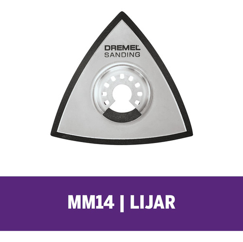 Base Universal Para Lijas Multimax Mm14 Dremel 2615m014ac