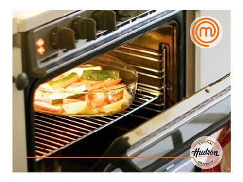 Asaderas Vidrio Templado Hudson Ovalada Horno 34x23x6cm