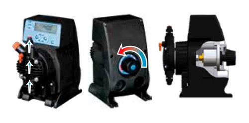 Bomba Dosificadora De Cloro Dlx Ph-rx/mbb 5l/h, 7bar