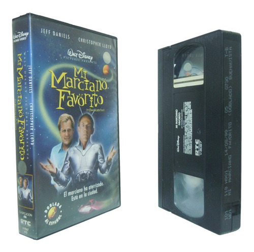 Mi Marciano Favorito Vhs Con Jeff Daniels, Vintage, Original