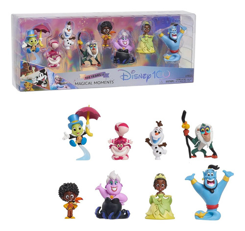 Disney 100 Set 8 Figuras Transformaciones Epicas 100 Años S4