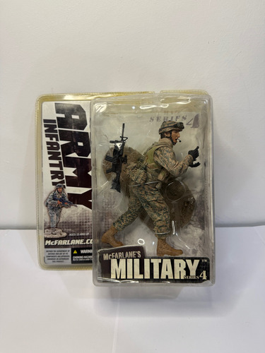 Mcfarlanes Military Series 4 Army Infantry Figura (Usado)