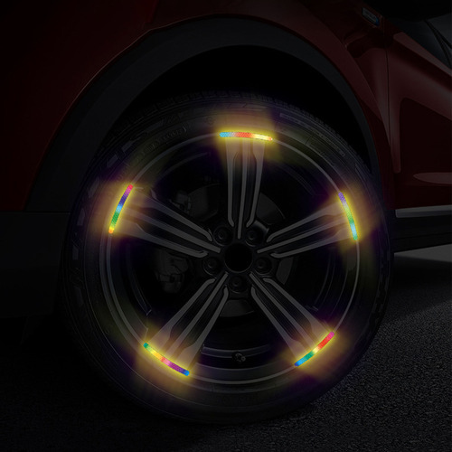 Pegatinas Reflectantes Para Ruedas De Coche E, 40 Unidades