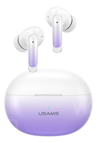 Audífonos Bluetooth Enc Usams Xd19 Color Violeta