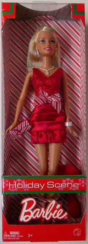 Barbie Muñeca Barbie De Escena Navideña