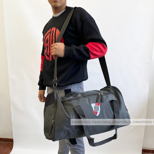 Imagen 2 de 6 de Bolso Deportivo River Plate Oficial 21 Pulgadas