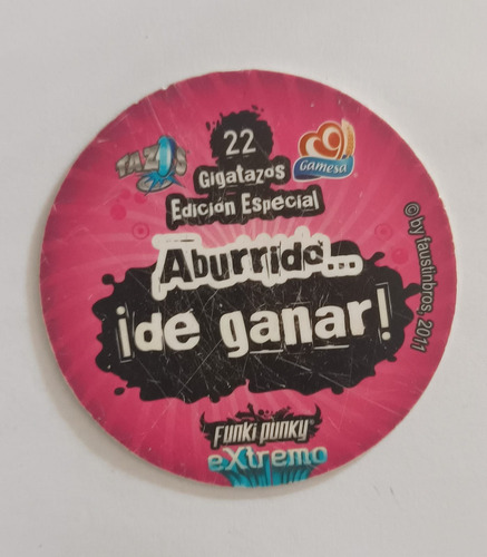 Tazo Funki Punky Extremo 22 Gigatazos Ed. Especial Monty (Usado)