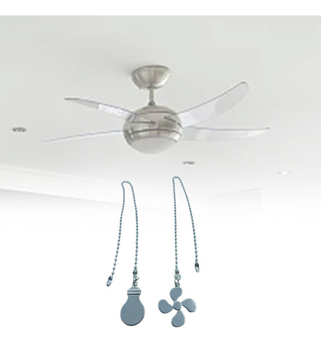 Cadena De Tracción Para Ventilador De Techo Metal Estilo D