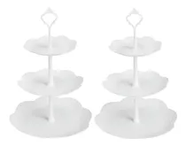 Comprar Pack X2 Porta Torta Porta Cupcakes  Torre Porta Cupcake