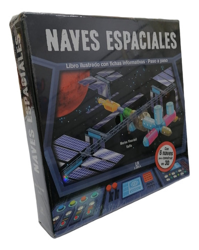Libro Educativo  Con Puzzle 3d - Naves Espaciales 