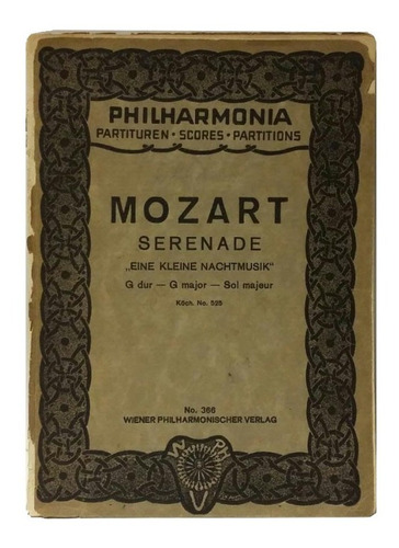 Mozart, Eine Kleine Nachtmusik, Serenata Para Orquesta!