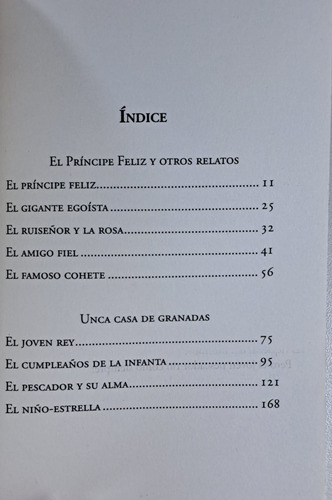 El Principe Feliz Y Otros Cuentos - Oscar Wilde- Libro Nuevo