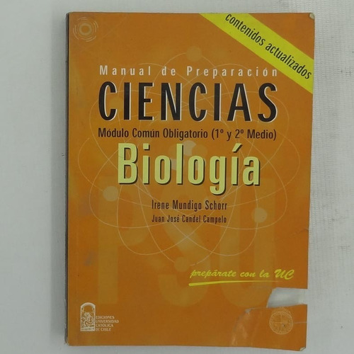 Manual De Preparacion Psu Ciencias Biologia 1 Y 2 Medio