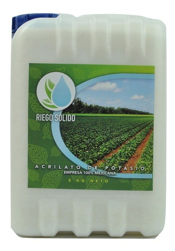 Acrilato De Potasio 5kg Envio Gratis Riego Solido