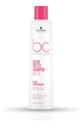 Bc Bonacure Ph 4.5 Color Freeze Micellar Silver Shampoo, 8.5