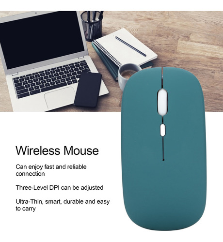 Mouse De Computador Sem Fio Mute Smart Ultrafin Portable G