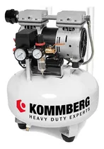 Comprar Compresor de aire eléctrico portátil Kommberg Odontologica KB-COV1024 24 Litros Vertical 1hp 220V