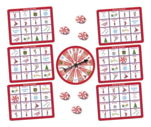 Bingo The Elf On The Shelf Christmas Edition Juego De Mesa