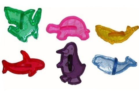 Kit Animales - 24 Moldes Por $ 100 Para Masa Tipo Play Doh