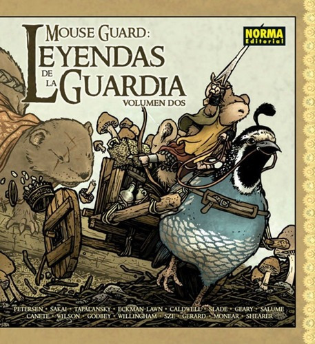 Comic Libro Mouse Guard - Leyendas De La Guardia 02