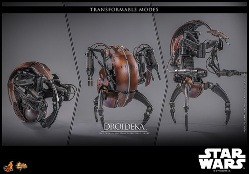 Preventa Hot Toys Droideka Star Wars Sixth Scale Figure