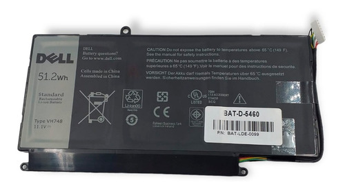 Bateria Dell Type Vh748 51.2wh 11.1v