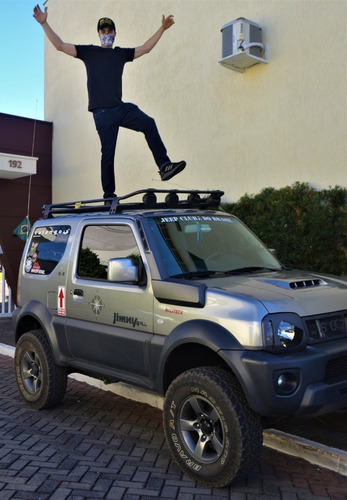Bagageiro Rack Teto Suzuki Jimny P/ Faroletes Todos Os Anos