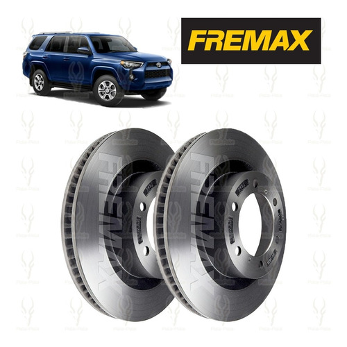 Discos De Freno Delanteros Toyota 4runner 4.0 2012 4x4 338mm