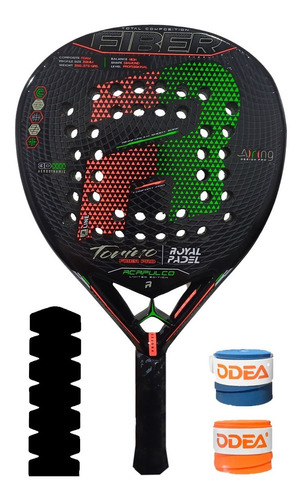 Paleta Royal Padel - Torino + 2 Cubre + Protector