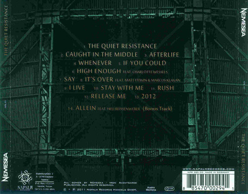 Cd The Quiet Resistance (nemesea) Estándar