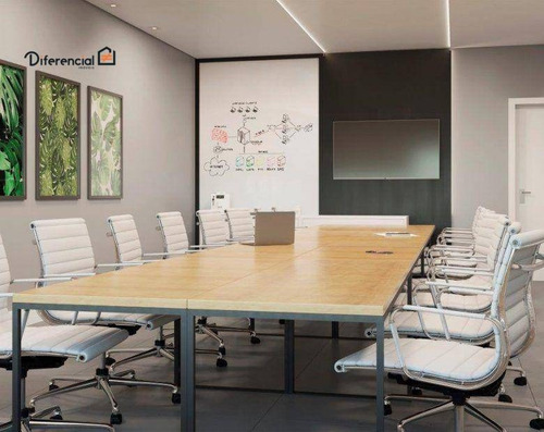 Imagem 3 de 9 de Sala À Venda, 47 M² Por R$ 373.900,00 - Água Verde - Curitiba/pr - Sa0396