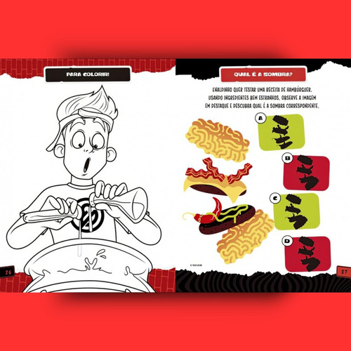 Livro De Adesivos - Passatempos Do Enaldinho Com Atividades, Desenhos Para Colorir, Adesivos Divertidos - Ciranda Cultural