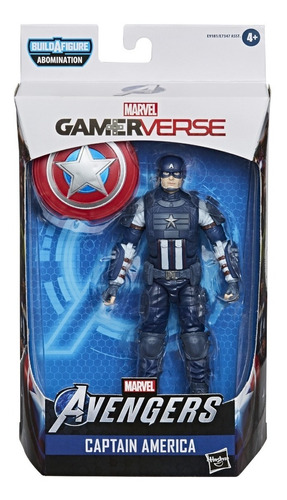 Marvel Legends Gamer Verse - Capitan America, Hasbro E7347