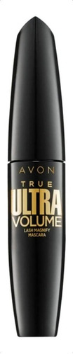 Máscara de pestañas Avon True Color Ultra Volume waterproof 10ml color blackest black
