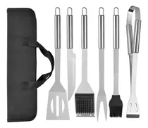 Comprar Juego Parrillero Utensilios 7pzs Con Estuche