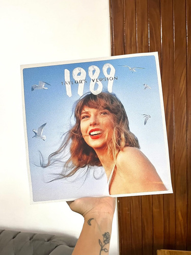 Taylor Swift Cuadro Portada Todas 30x30cm Triptico Decorativ Elegir Opcion 1 Madera